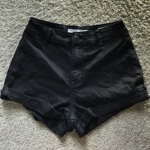 pacsun black shorts
